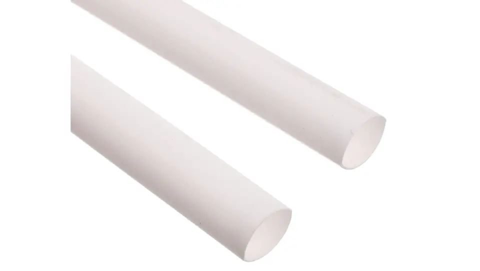 ⁨Heat Shrink Tube CR 4.8/2.4 - 3/16 inch white /1m/ 8-7082 /50pcs/ 427539⁩ at Wasserman.eu