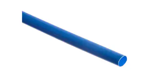 ⁨Rura termokurczliwa cienkościenna CR 6,4/3,2 - 1/4 cala niebieska /1m/ 8-7086 /50szt./ 427542⁩ w sklepie Wasserman.eu