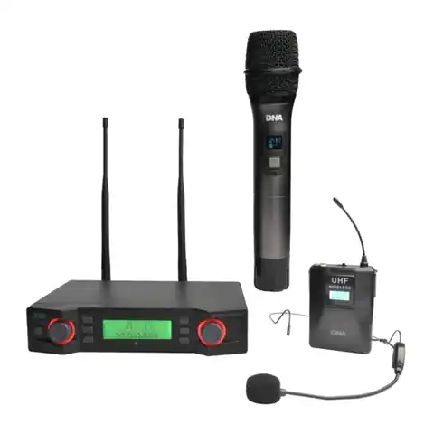 ⁨DNA Professional VM Dual Vocal Head Set - wireless microphone system⁩ at Wasserman.eu