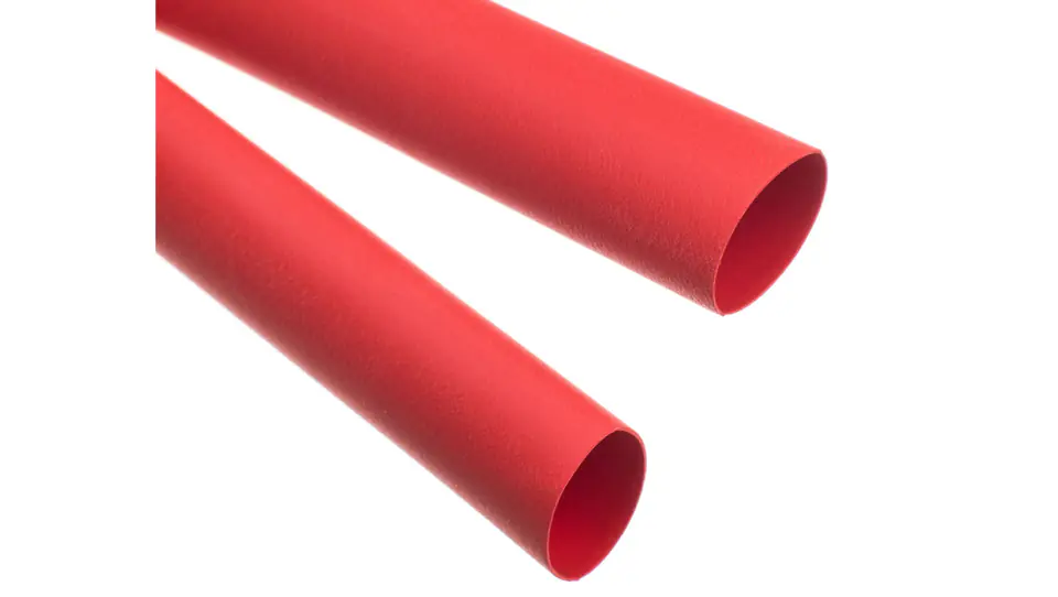 ⁨Heat Shrink Tube CR 9.5/4.7 - 3/8 inch red /1m/ 8-7101 /50pcs/ 427554⁩ at Wasserman.eu