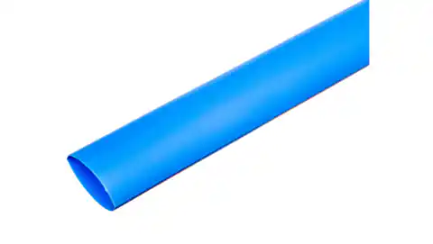 ⁨Heat Shrink Tube CR 12.7/6.4 - 1/2 inch blue /1m/ 8-7112 /50pcs/ 427562⁩ at Wasserman.eu