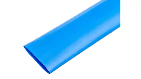 ⁨Heat Shrink Tube CR 38.1/19.1 - 1 1/2 inch blue /1m/ 8-7151 427592⁩ at Wasserman.eu