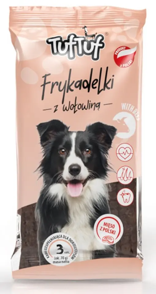 ⁨TUF TUF Frykadelki wołowe dla psa 3szt⁩ w sklepie Wasserman.eu