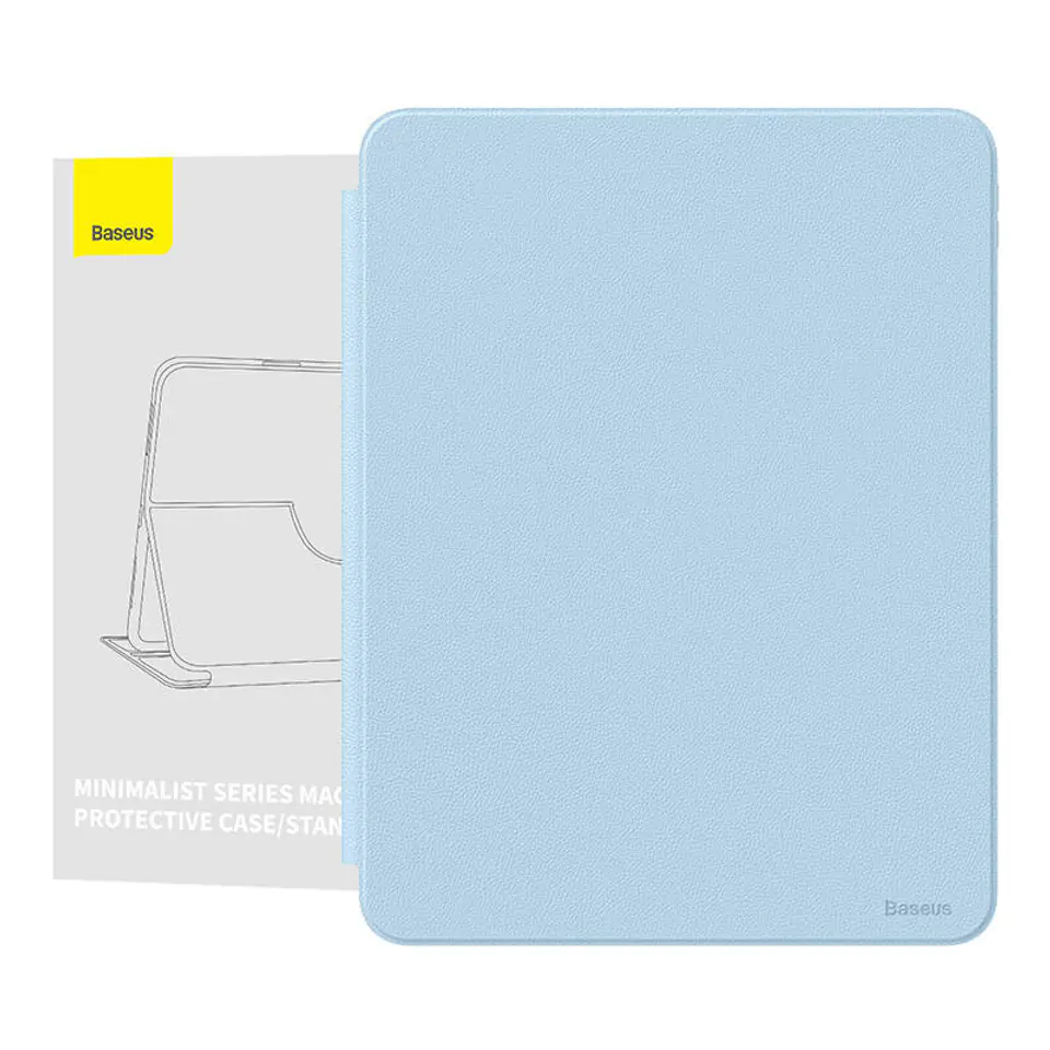 ⁨Magnetyczne Etui ochronne do Ipad Pro 12.9 Baseus Minimalist (niebieski)⁩ w sklepie Wasserman.eu