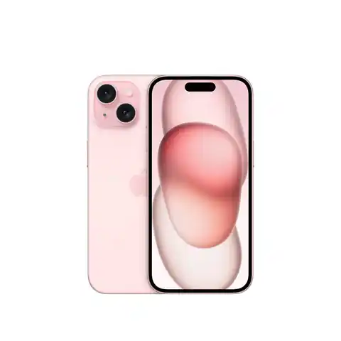 ⁨Apple iPhone 15 15.5 cm (6.1") Dual SIM iOS 17 5G USB Type-C 256 GB Pink⁩ at Wasserman.eu
