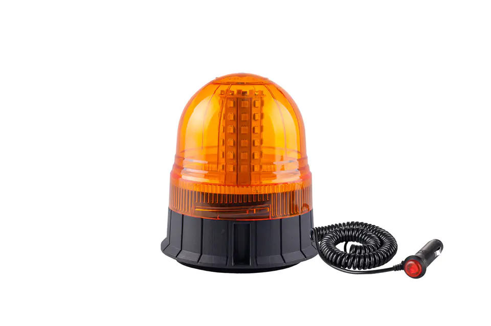 ⁨01502 LED warning lamp WAR09M ECE R10 60LED 12/24V IP56⁩ at Wasserman.eu