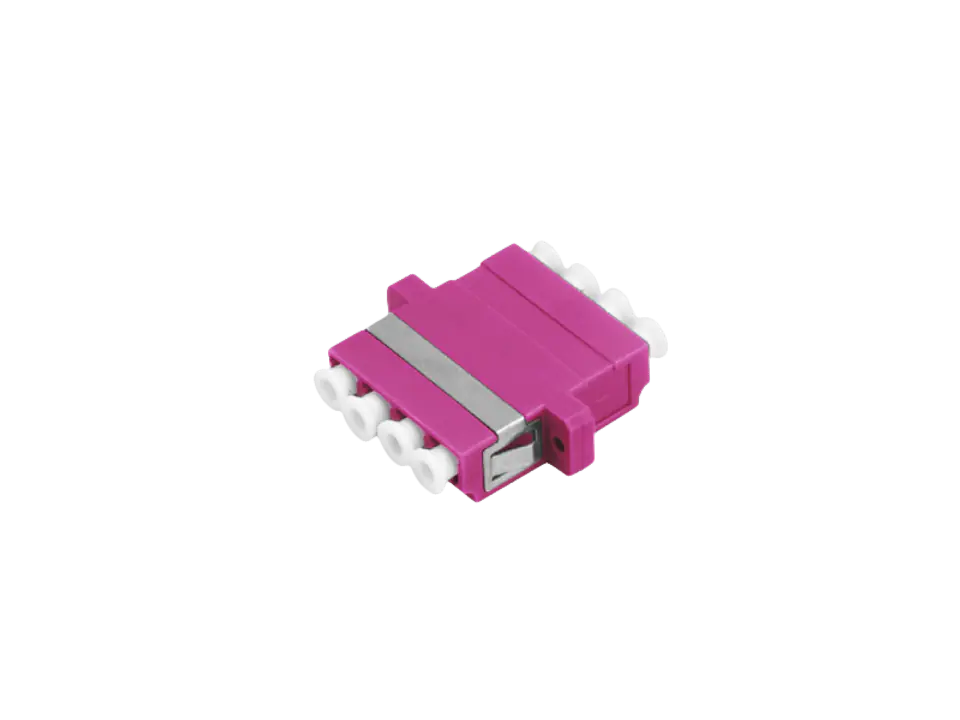 ⁨Adapter światłowodowy multimodowy OM4 LC quad ALANTEC⁩ w sklepie Wasserman.eu