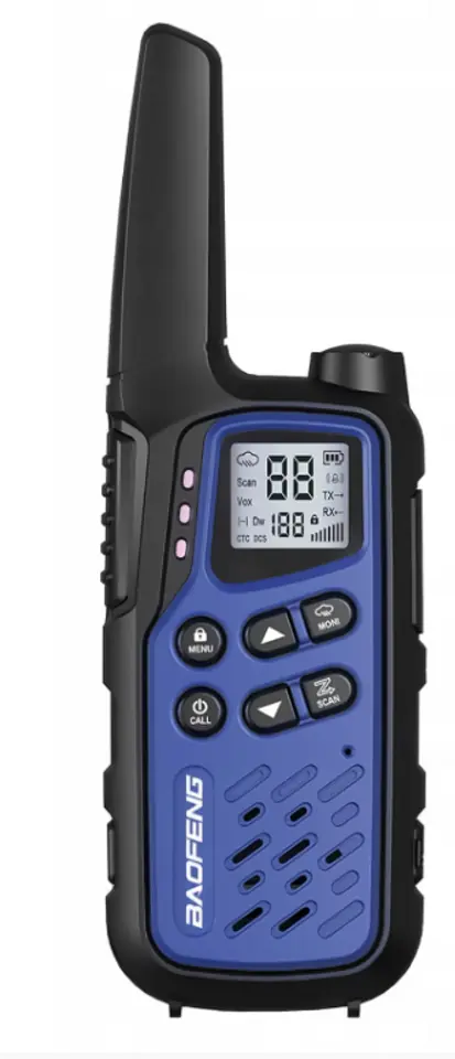 Krótkofalówka Baofeng BF-T25E niebieska w sklepie Wasserman.eu