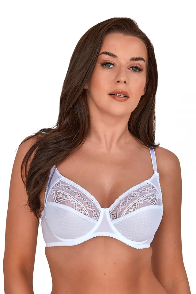 ⁨Bra Nancy 059 White (Size 75 E)⁩ at Wasserman.eu