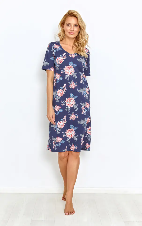 ⁨KOSZULA TARO 2879 ELLIE SS23 (kolor granat, rozmiar L)⁩ w sklepie Wasserman.eu