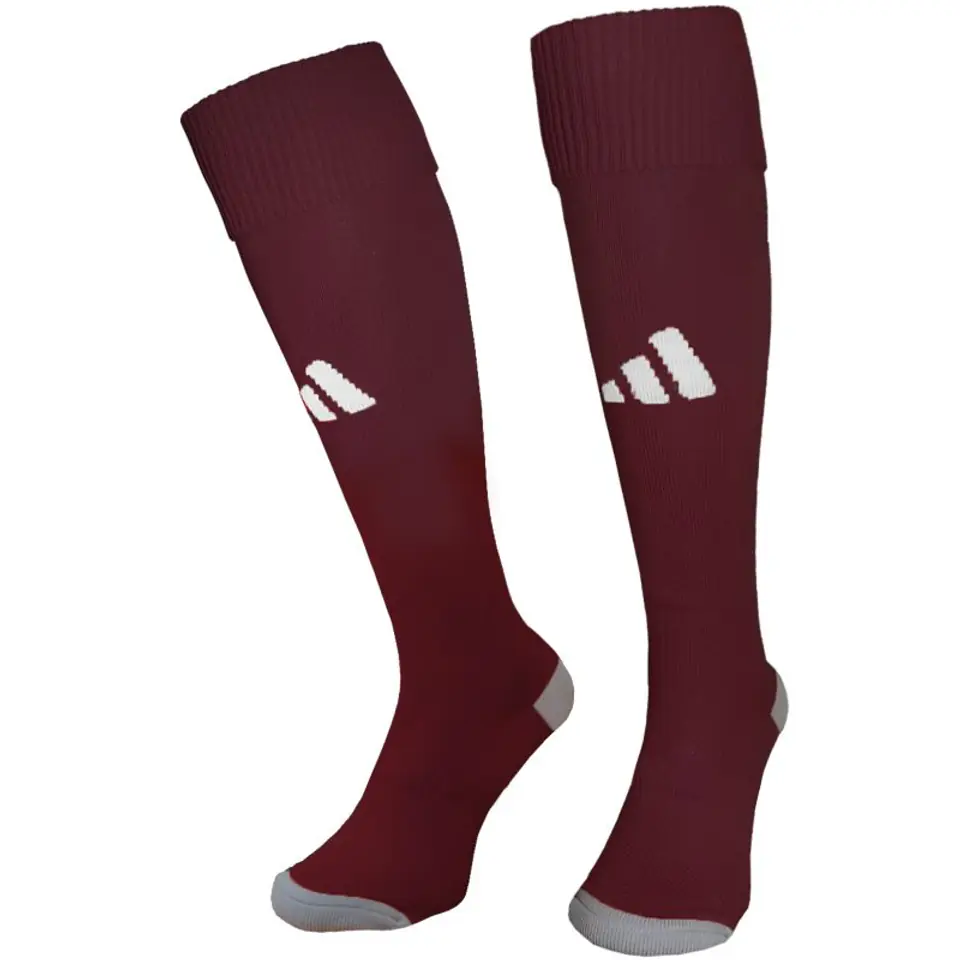 ⁨Getry adidas Milano 23 Socks (kolor Czerwony, rozmiar 28-30)⁩ w sklepie Wasserman.eu