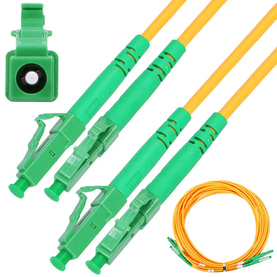 ⁨EXTRALINK PATCHCORD LC/APC-LC/APC SM G.657A1 DUPLEX 3.0MM 1M⁩ w sklepie Wasserman.eu