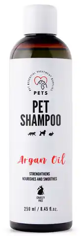 ⁨PET Shampoo Argan Oil - pet shampoo - 250ml⁩ at Wasserman.eu