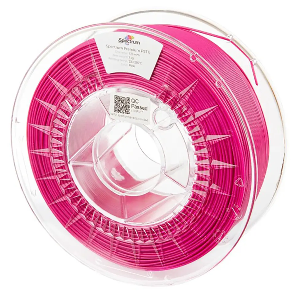 ⁨Spectrum 3D filament, Premium PET-G, 1,75mm, 1000g, 80539, pink⁩ w sklepie Wasserman.eu