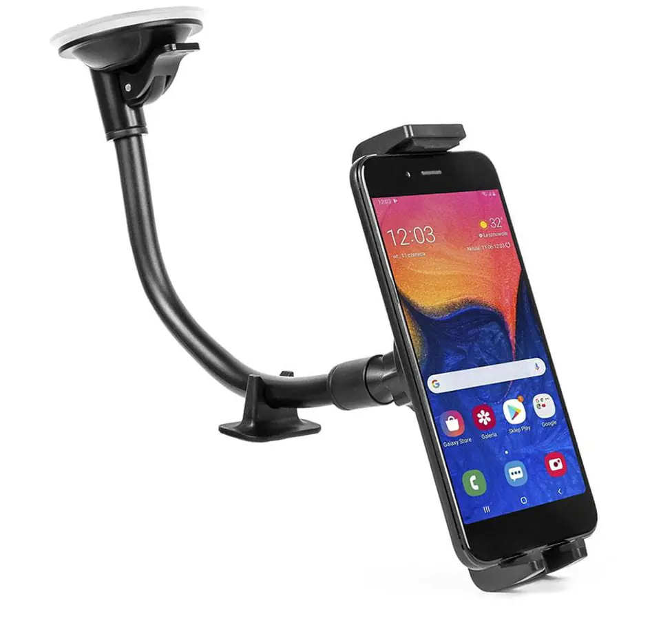 ⁨Uchwyt samochodowy na telefon do szyby M-long eXtreme⁩ w sklepie Wasserman.eu