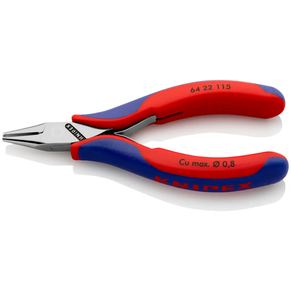 ⁨Szczypce tnące czołowe dla elektroników 64 22 115 KNIPEX⁩ w sklepie Wasserman.eu