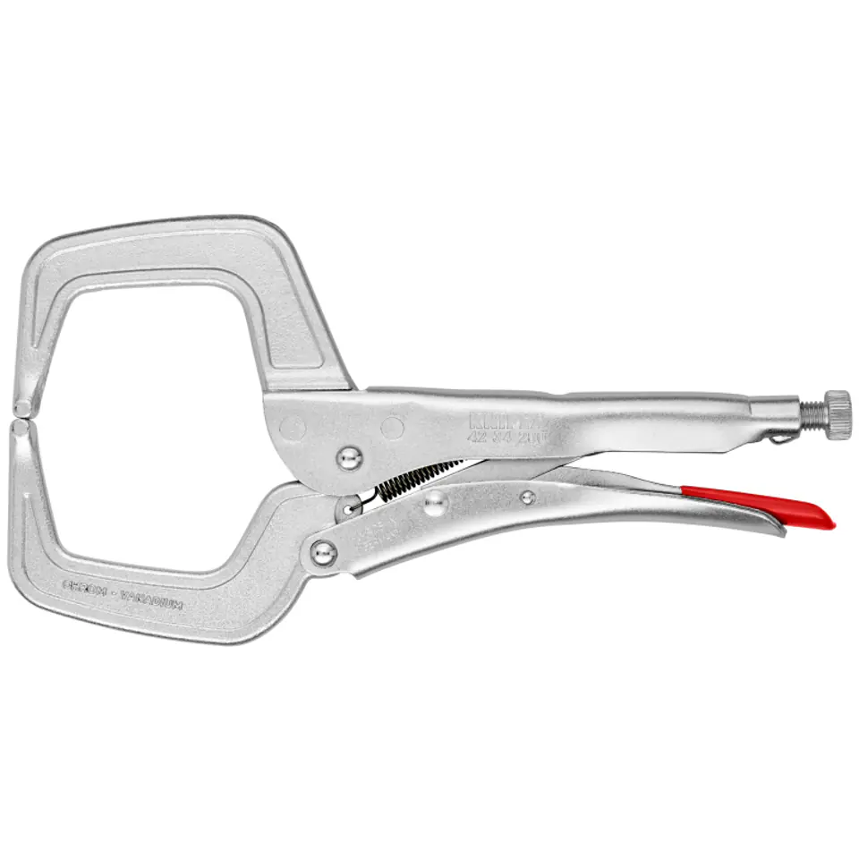 ⁨Szczypce zaciskowe spawalnicze 42 34 280 KNIPEX⁩ w sklepie Wasserman.eu