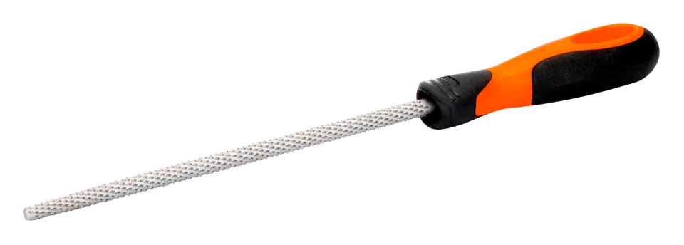 ⁨Tarnik okrągły 200mm, zębów na cm: 18, Typ nacięcia 2 z rękojeścią ERGO BAHCO⁩ w sklepie Wasserman.eu