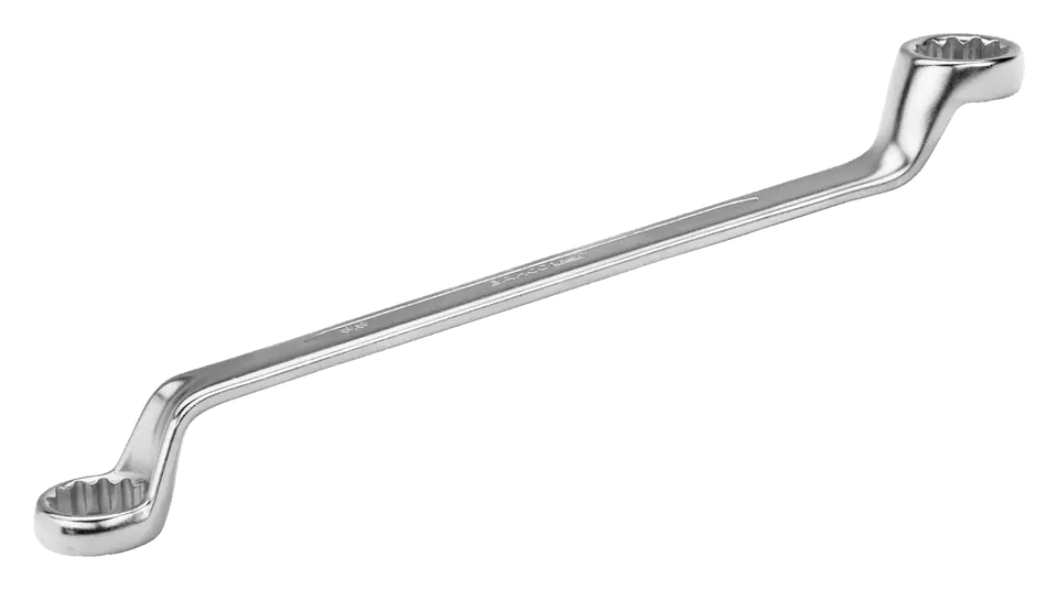 ⁨Klucz oczkowy dwustronny głęboko odsadzony 1/2" x 9/16" BAHCO⁩ w sklepie Wasserman.eu