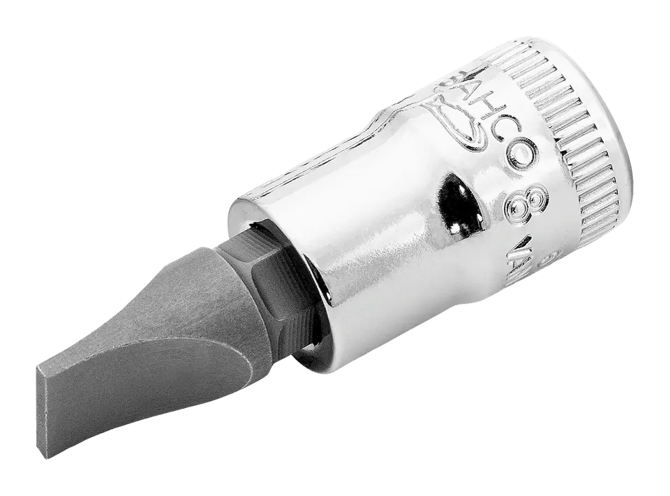 ⁨Nasadka trzpieniowa 1/4" do śrub płaskich 6.5 mm BAHCO⁩ w sklepie Wasserman.eu