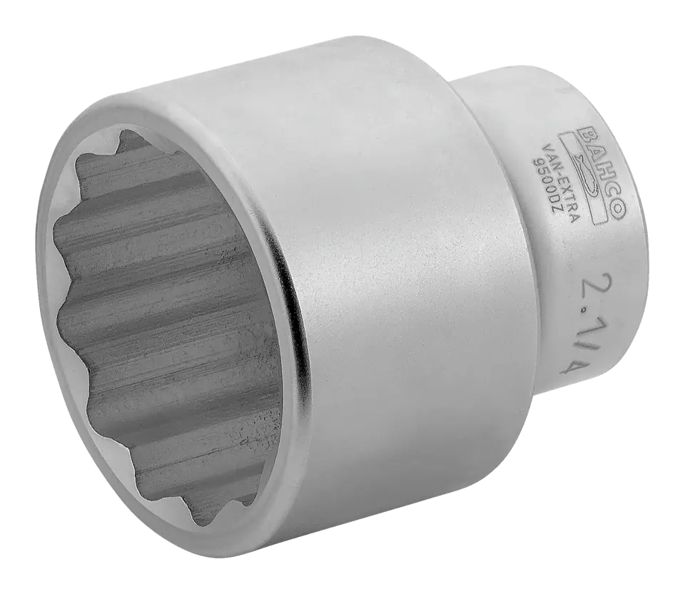 ⁨Nasadka kwadratowa 1" 1-7/8" profil 12-kątny BAHCO⁩ w sklepie Wasserman.eu