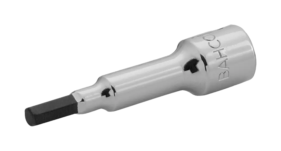 ⁨Nasadka trzpieniowa 1/4" imbusowa 3 mm wydłużona BAHCO⁩ w sklepie Wasserman.eu
