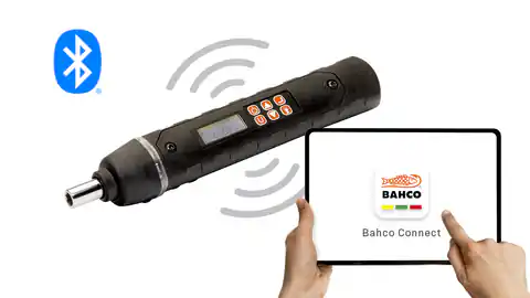 ⁨Wkrętak cyfrowy z Bluetooth 0,04-0,7 N.m z aplikacją Bahco Connect BAHCO⁩ w sklepie Wasserman.eu