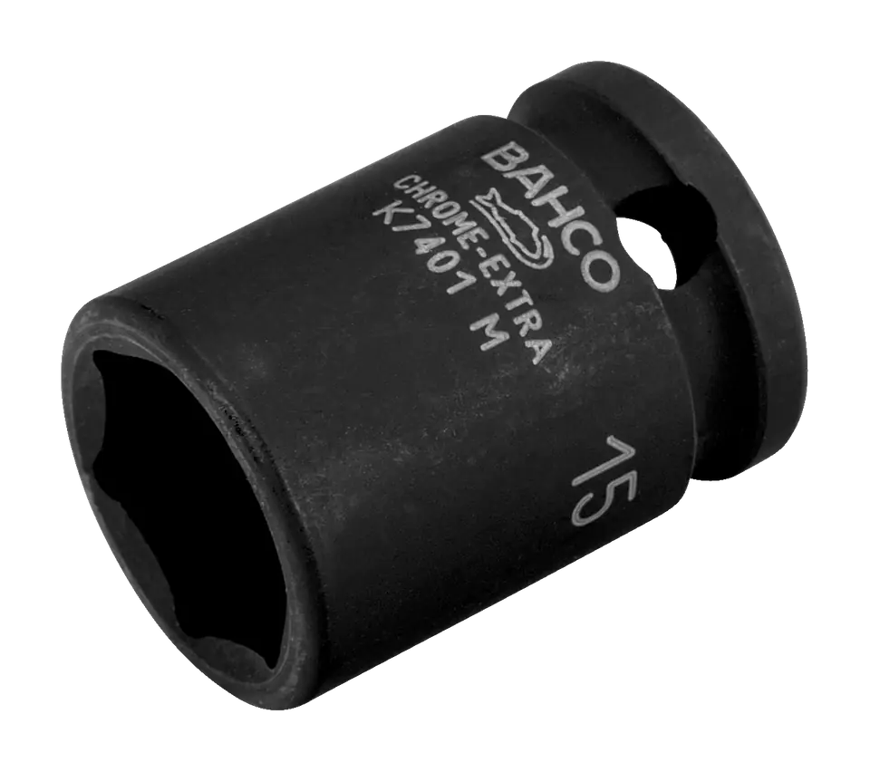 ⁨Nasadka udarowa 3/8" 6-kątna 9 mm BAHCO⁩ w sklepie Wasserman.eu
