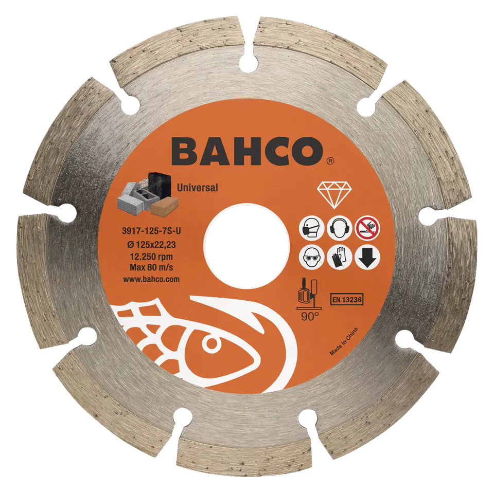 ⁨Tarcza diamentowa 115mm x 2mm x 22.23mm BAHCO⁩ w sklepie Wasserman.eu