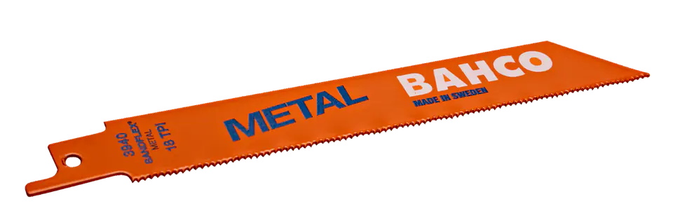 ⁨Brzeszczot bimetaliczny Sandflex do piły szablastej 100mm 18 Z/Cal ST, 2 szt. BAHCO⁩ w sklepie Wasserman.eu