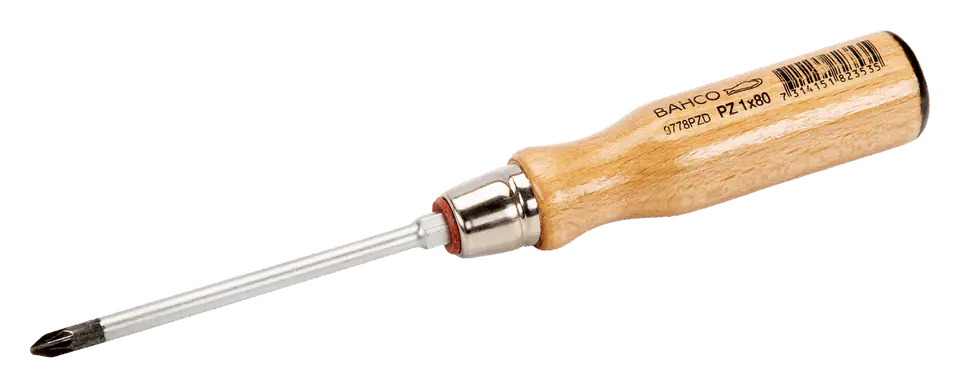 ⁨Wkrętak Pozidriv PZ 2, 110 mm, 6 mm, długość rękojeści 110 mm BAHCO⁩ w sklepie Wasserman.eu