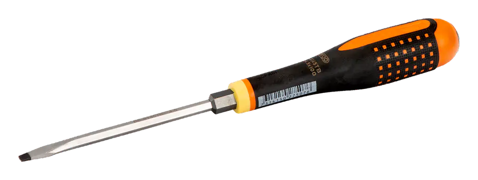 ⁨Wkrętak przelotowy ERGO, płaski 2x12 mm, trzpień 6-kątny, 200 mm BAHCO⁩ w sklepie Wasserman.eu