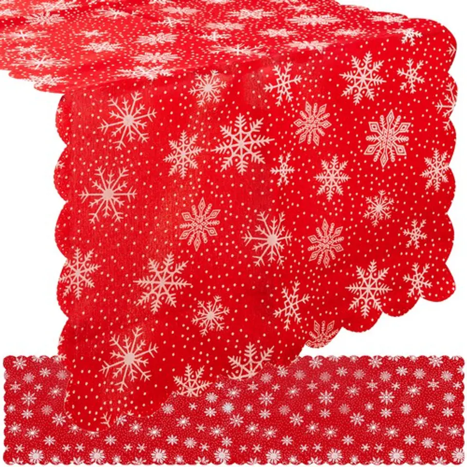 ⁨Bieżnik świąteczny 150x35cm Ruhhy 22788⁩ w sklepie Wasserman.eu