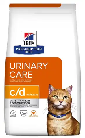 ⁨HILL'S Prescription Diet Feline c/d Urinary Care - sucha karma dla kotów z chorobami układu moczowego - 1,5 kg⁩ w sklepie Wasserman.eu