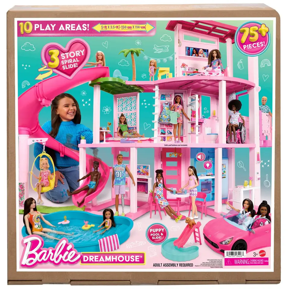 ⁨Barbie Dreamhouse Dom Marzeń (2023) HMX10⁩ w sklepie Wasserman.eu