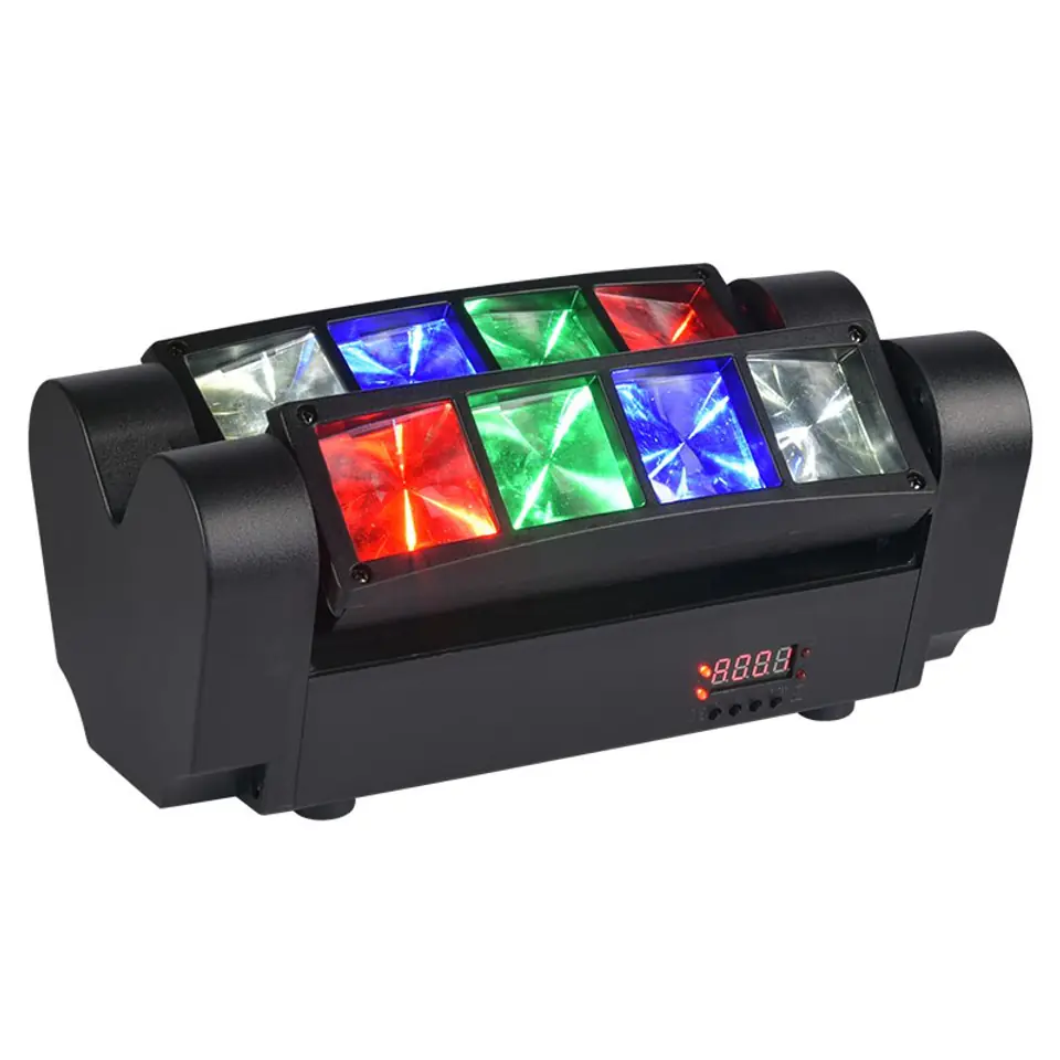 ⁨LIGHT4ME SPIDER MKII TURBO - Efekt LED 8x3W RGBW⁩ w sklepie Wasserman.eu