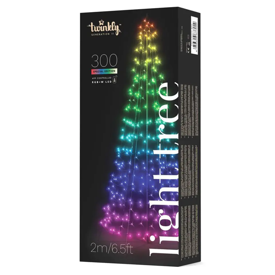 ⁨Choinka LED Twinkly Light Tree 300 Led RGBW⁩ w sklepie Wasserman.eu