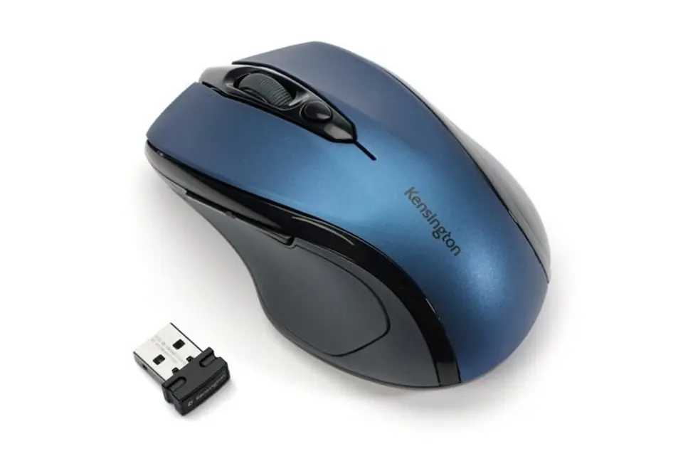 ⁨Kensington Pro Fit Wireless Mouse - Mid Size - Sapphire Blue⁩ at Wasserman.eu