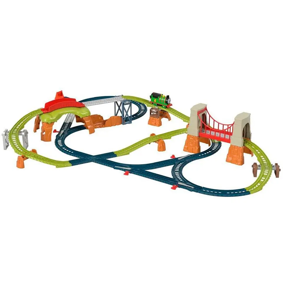 ⁨TOM AND FRIENDS PIOTRUSS 6-IN-1 TRACK SET HHN26⁩ at Wasserman.eu