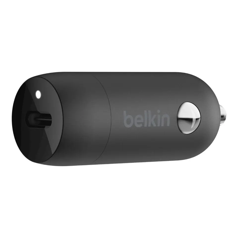 Ładowarka samochodowa Belkin BoostCharge 20W USB-C PD Car Charger Black w sklepie Wasserman.eu