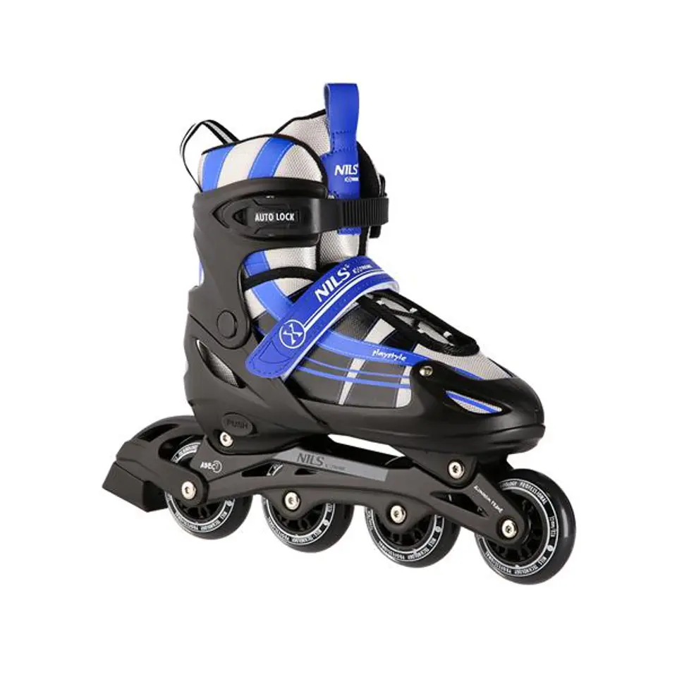 ⁨NH18366A 2in1 NAVY BLUE SIZE M. S(31-34) INLINE SKATES WITH DIM. TUL. ICE HOCKEY NILS EXTREME⁩ at Wasserman.eu