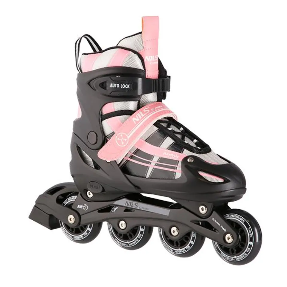 ⁨NH18366A 2in1 PINK AND WHITE SIZE M. L(39-42) INLINE SKATES WITH DIM. TUL. ICE HOCKEY NILS EXTREME⁩ at Wasserman.eu