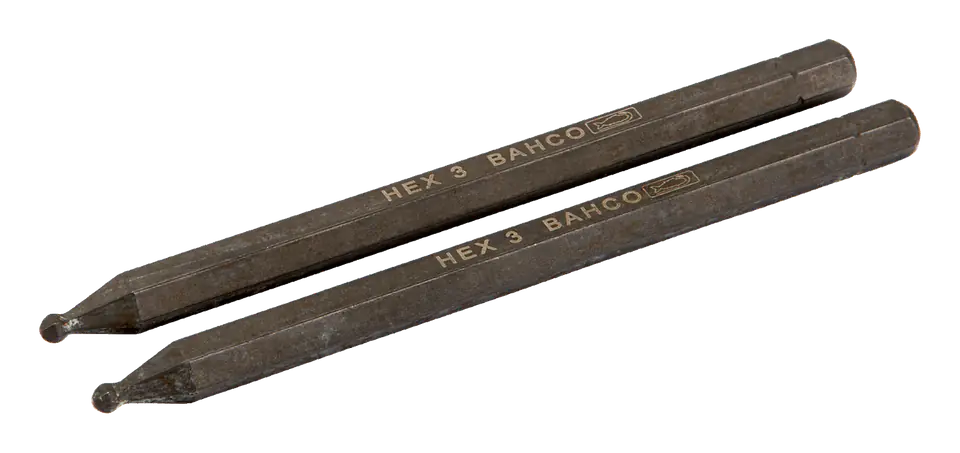 ⁨Bit 1/4" do śrub imbusowych 6x100 mm, 2 szt. BAHCO⁩ w sklepie Wasserman.eu