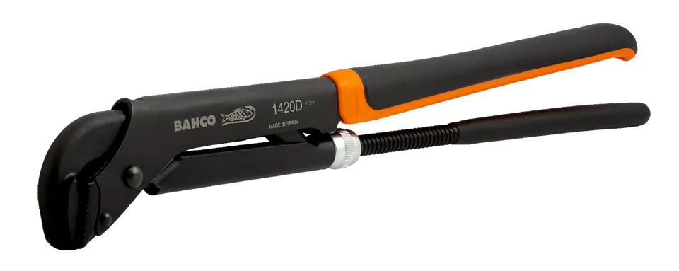 ⁨Szczypce do rur ERGO™ Model Szwedzki z miękkim trzonem 430 mm 65 mm 1 1/2" BAHCO⁩ w sklepie Wasserman.eu