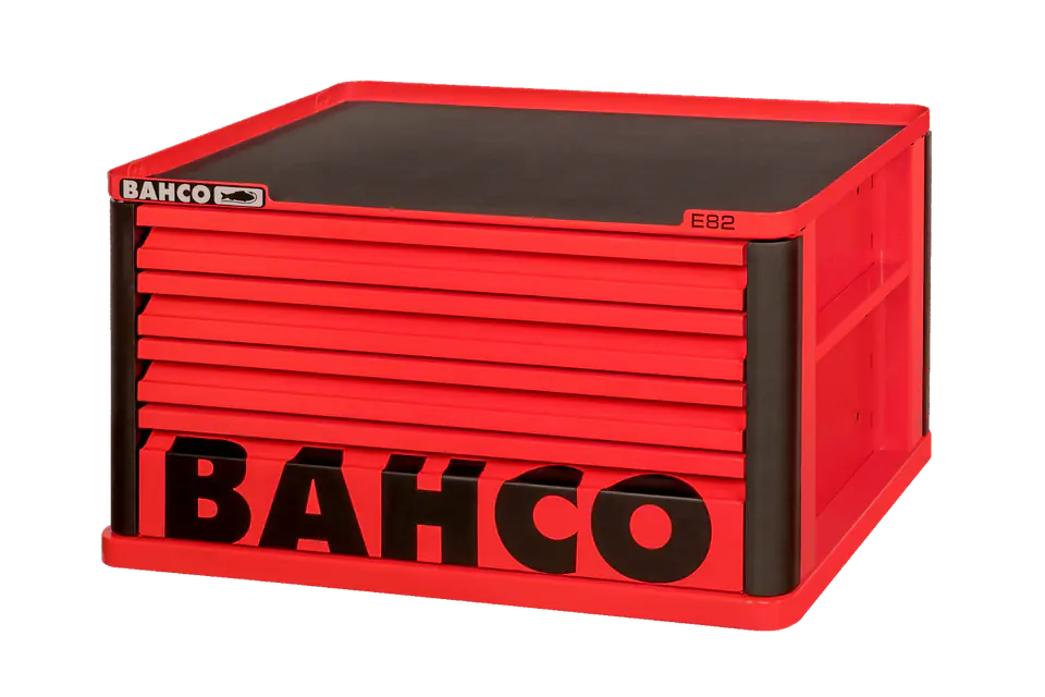 ⁨Skrzynka na narzędzia 4 szuflady - Czerwony - RAL 3001 BAHCO⁩ w sklepie Wasserman.eu