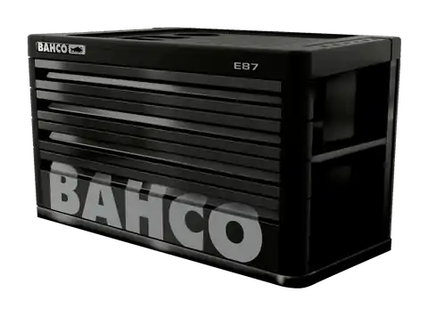 ⁨Nadstawska narzędziowa 4 szuflady 402x510 x692 mm do wózka Premium E87 (czarna) BAHCO⁩ w sklepie Wasserman.eu