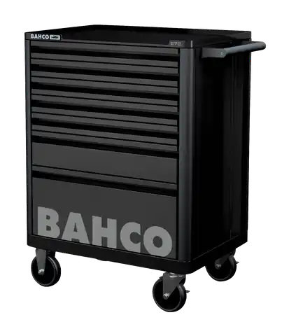 ⁨Wózek narzędziowy 7 szuflad czarny RAL9005 BAHCO⁩ w sklepie Wasserman.eu
