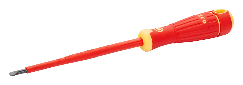 ⁨Wkrętak izolowany płaski 0.4x2.5x75 mm BAHCO⁩ w sklepie Wasserman.eu