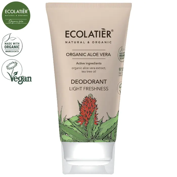 ALOE VERA Dezodorant LEKKA ŚWIEŻOŚĆ, 40 ml ECOLATIER w sklepie Wasserman.eu
