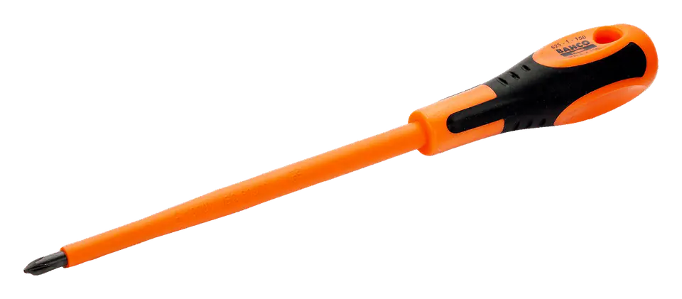 ⁨Wkrętak izolowany Phillips PH 1 150 mm BAHCO⁩ w sklepie Wasserman.eu